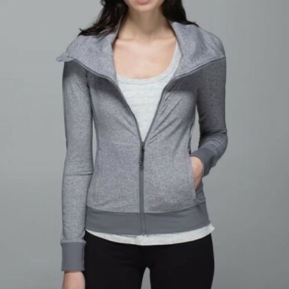 Lululemon Be Present Grey Jacket - Picture 1 of 7